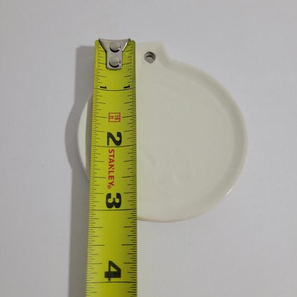 Nativity Scene Flat Ceramic Christmas Ornament - Picture 3 of 4